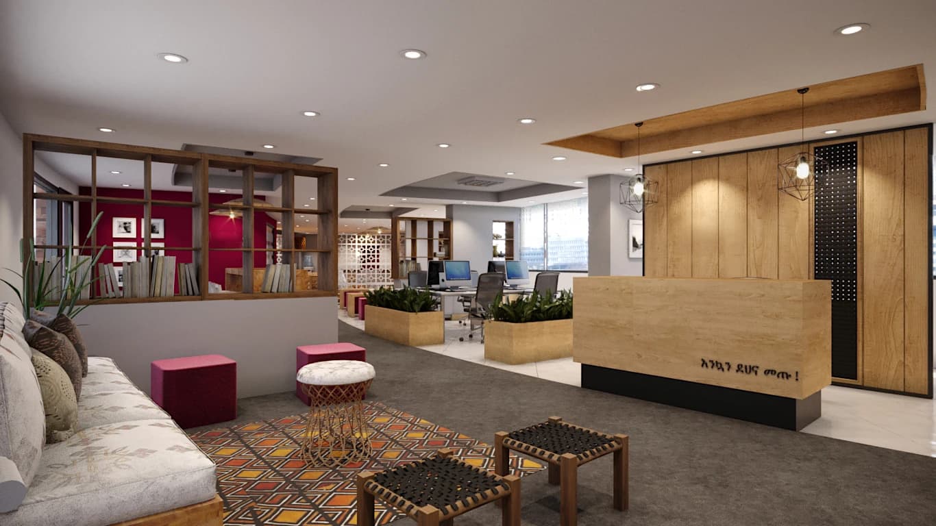 International INGO Office Interior Finishing, Addis Ababa