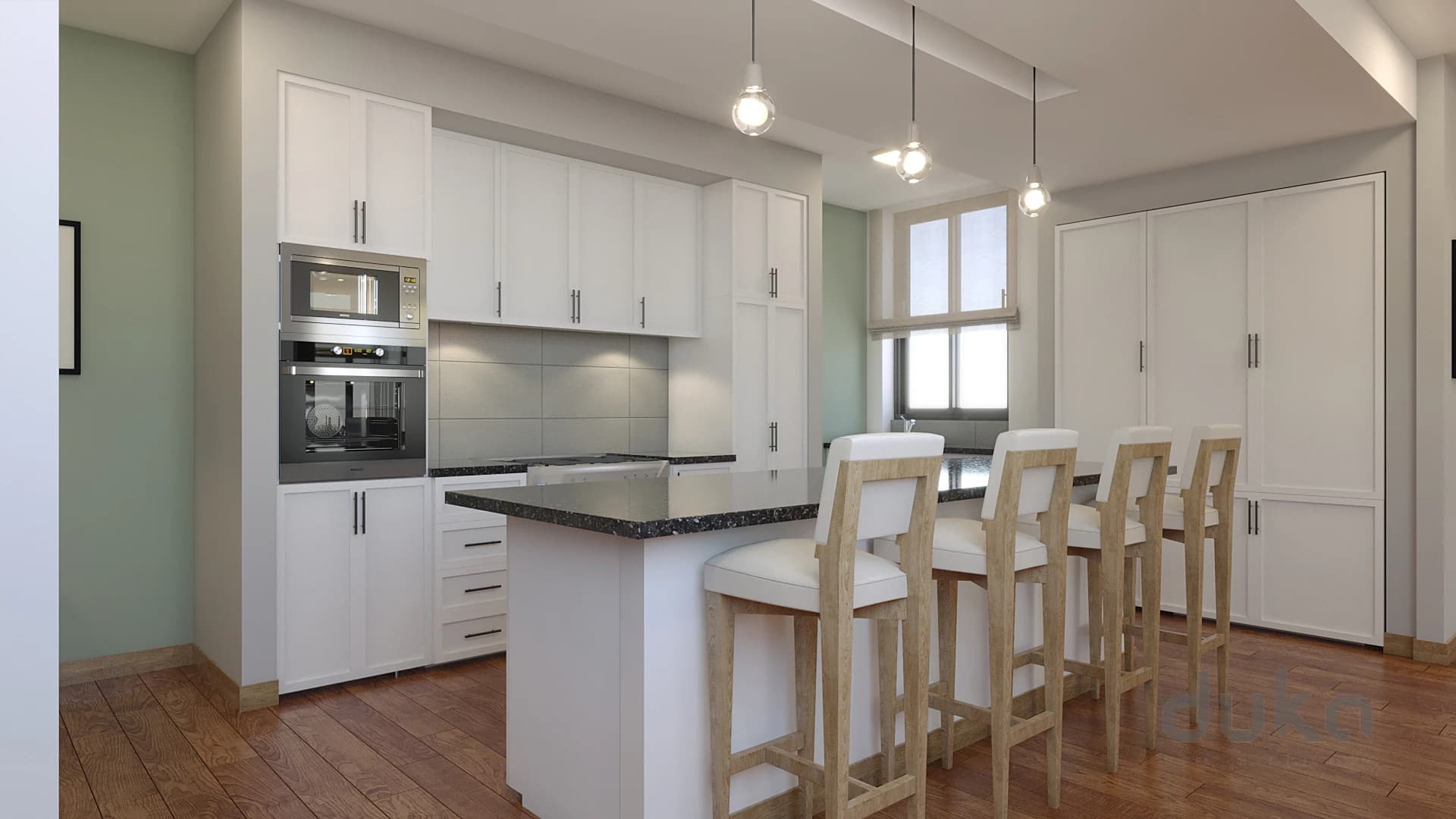 Studio Apartment Interior Design, Addis Ababa